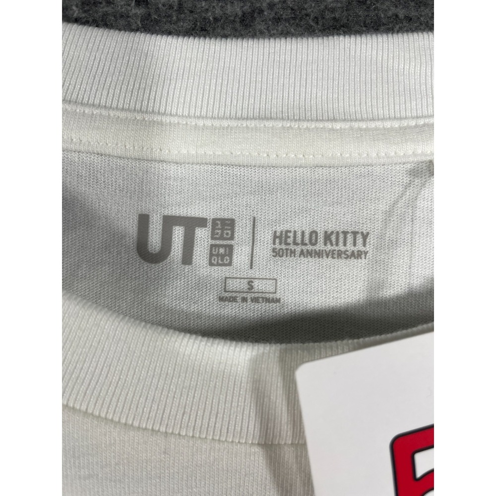 Uniqlo Hello Kitty Kuromi 50th Anniversary Graphic T-shirt Women Small White - Picture 4 of 11